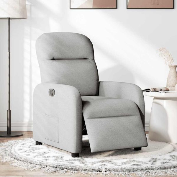 Fauteuil Stof Wolk Grijs Wolkengrijs - Afbeelding 2