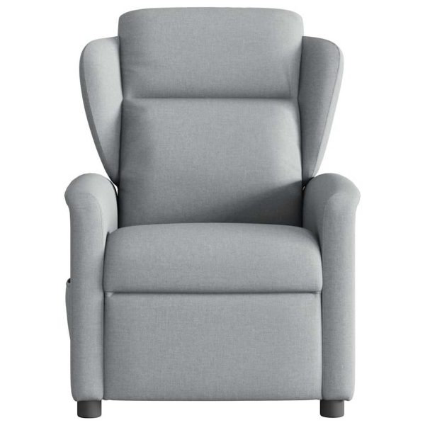 Fauteuil Stof Lichtgrijs - Afbeelding 5