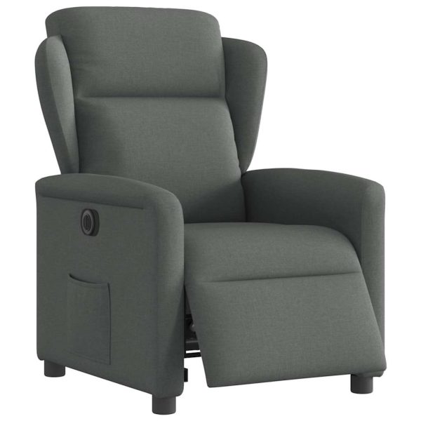 Fauteuil Stof Donkergrijs - Afbeelding 3