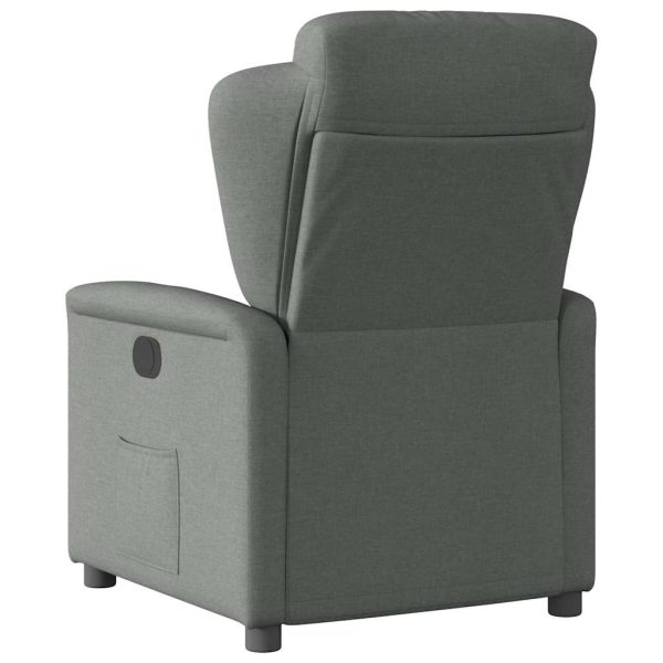 Fauteuil Stof Donkergrijs - Afbeelding 7