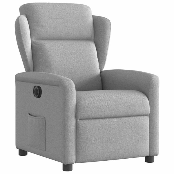 Fauteuil Stof Wolk Grijs Wolkengrijs - Afbeelding 4