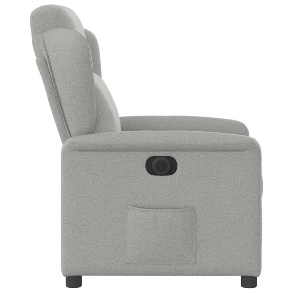 Fauteuil Stof Wolk Grijs Wolkengrijs - Afbeelding 6