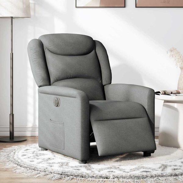 Fauteuil Stof Donkergrijs - Afbeelding 2