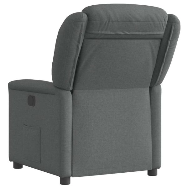 Fauteuil Stof Donkergrijs - Afbeelding 7