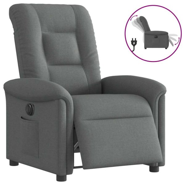 Fauteuil Stof Donkergrijs