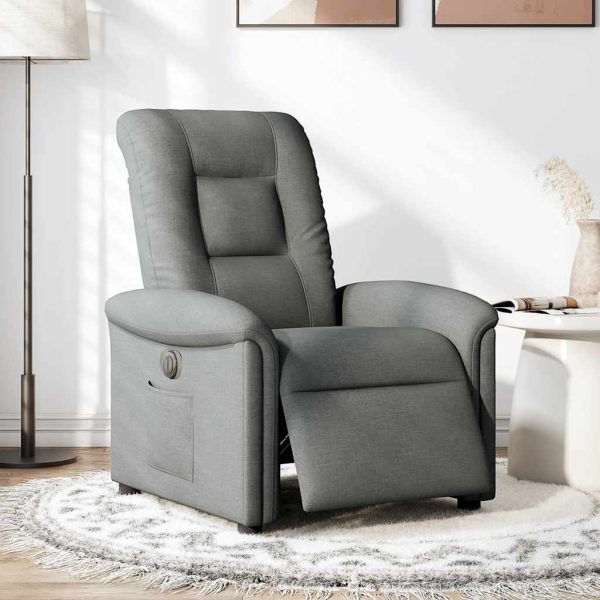 Fauteuil Stof Donkergrijs - Afbeelding 2