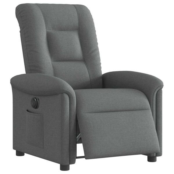 Fauteuil Stof Donkergrijs - Afbeelding 3