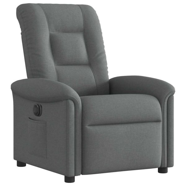 Fauteuil Stof Donkergrijs - Afbeelding 4