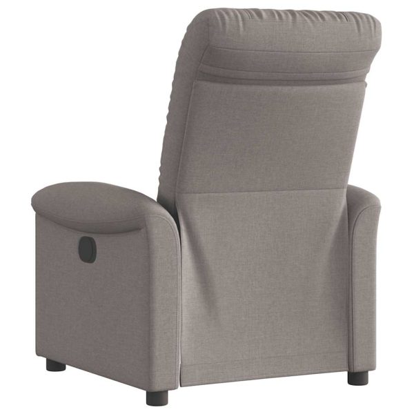 Fauteuil Verstelbaar Elektrisch Stof Taupe - Afbeelding 7