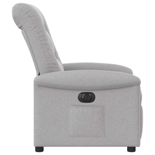 Fauteuil Stof Wolk Grijs Wolkengrijs - Afbeelding 6