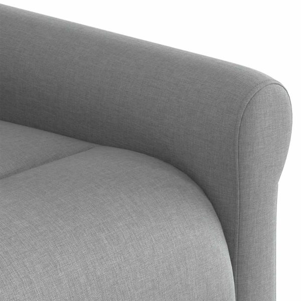 Fauteuil Stof Lichtgrijs - Afbeelding 12