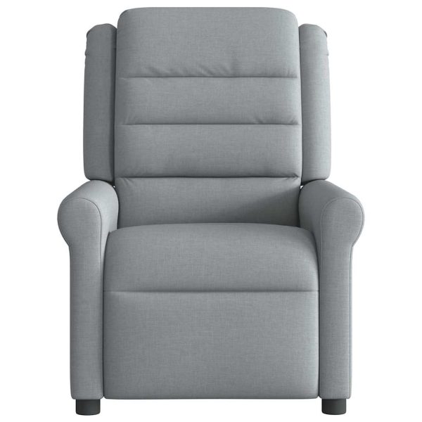 Fauteuil Stof Lichtgrijs - Afbeelding 5