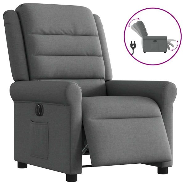 Fauteuil Stof Donkergrijs