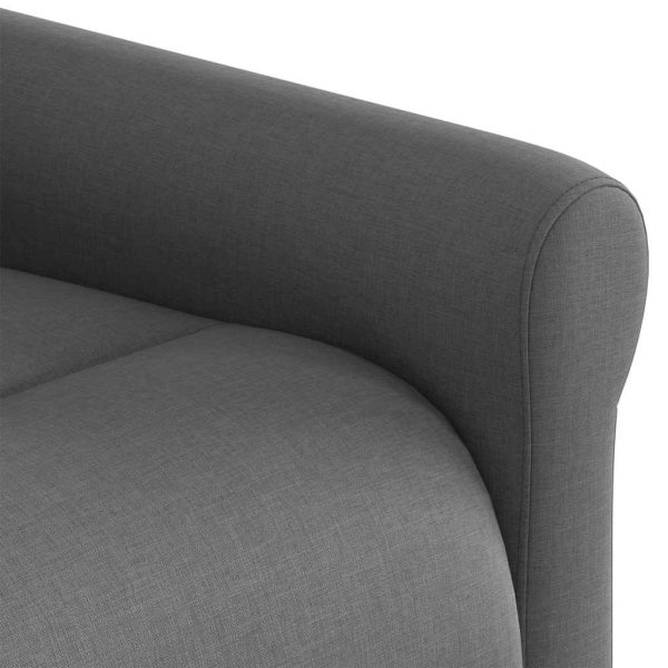 Fauteuil Stof Donkergrijs - Afbeelding 12