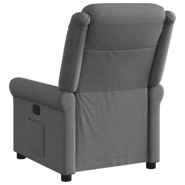 Fauteuil Stof Donkergrijs - Afbeelding 7