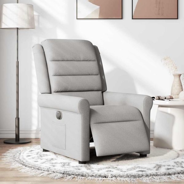 Fauteuil Stof Wolk Grijs Wolkengrijs - Afbeelding 3