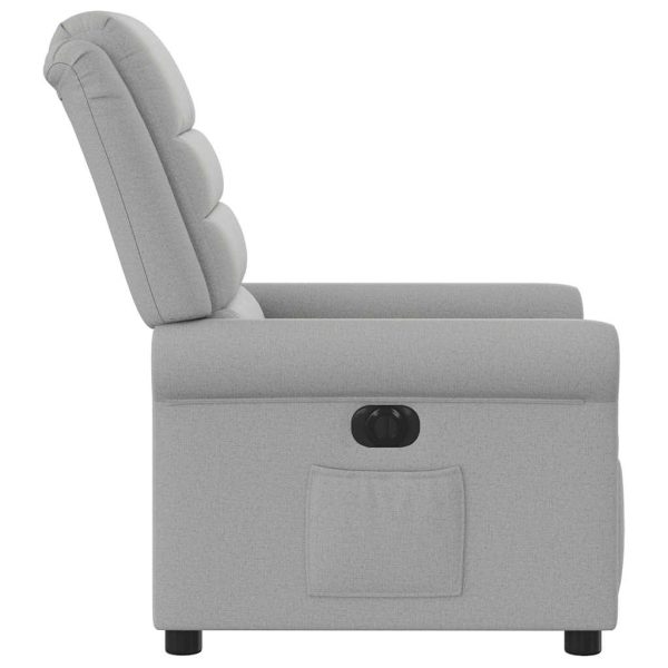 Fauteuil Stof Wolk Grijs Wolkengrijs - Afbeelding 6