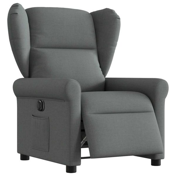 Fauteuil Stof Donkergrijs