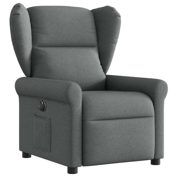 Fauteuil Stof Donkergrijs - Afbeelding 3