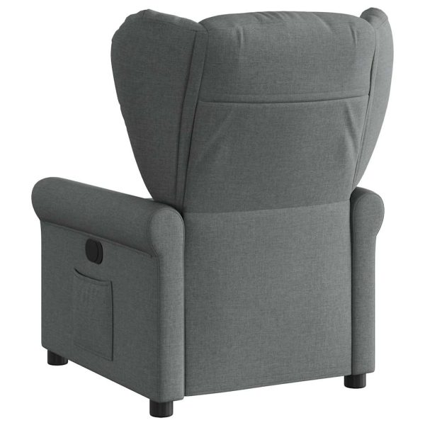 Fauteuil Stof Donkergrijs - Afbeelding 6