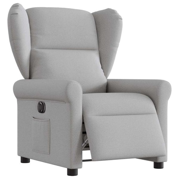 Fauteuil Stof Wolk Grijs Wolkengrijs