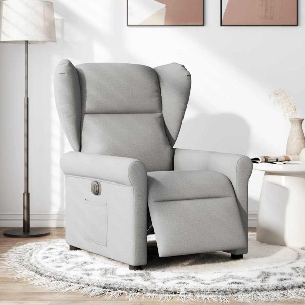 Fauteuil Stof Wolk Grijs Wolkengrijs - Afbeelding 2