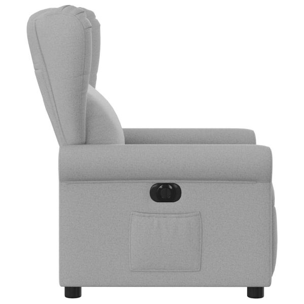 Fauteuil Stof Wolk Grijs Wolkengrijs - Afbeelding 5