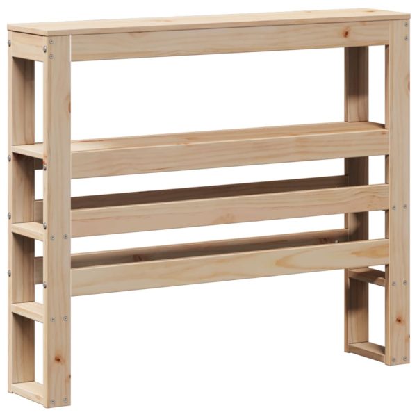 Bedframe Met Hoofdbord Massief Grenenhout - Afbeelding 7