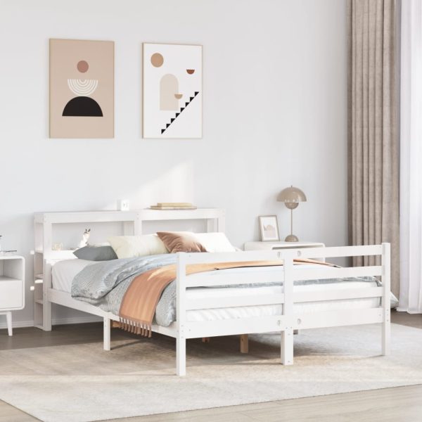 Bedframe Met Hoofdbord Massief Grenenhout - Afbeelding 13