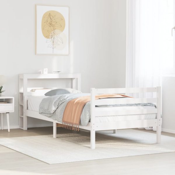 Bedframe Met Hoofdbord Massief Grenenhout - Afbeelding 27