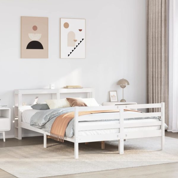 Bedframe Met Hoofdbord Massief Grenenhout - Afbeelding 23