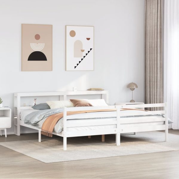 Bedframe Met Hoofdbord Massief Grenenhout - Afbeelding 26