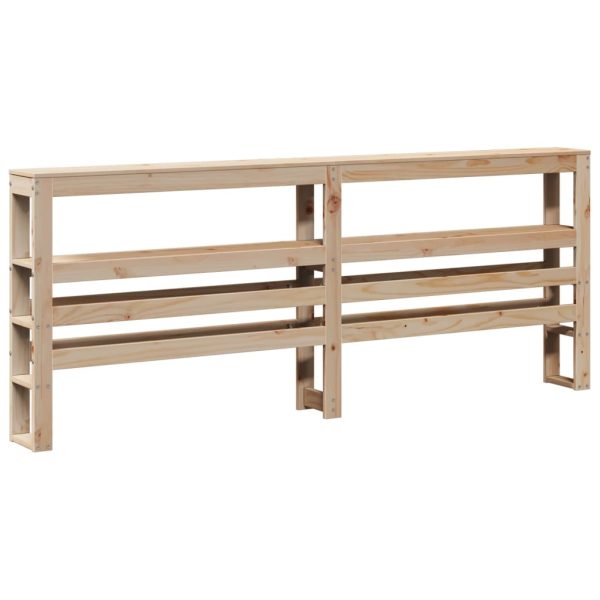 Bedframe Met Hoofdbord Massief Grenenhout - Afbeelding 6