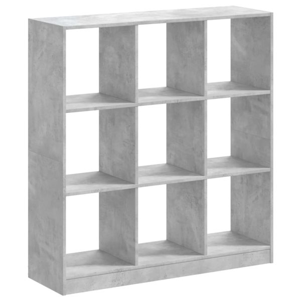 Boekenkast 102X32X Bewerkt Hout Betongrijs - Afbeelding 2