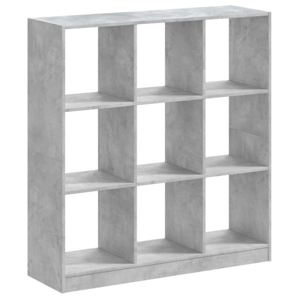 Boekenkast 102X32X Bewerkt Hout Betongrijs - Afbeelding 6