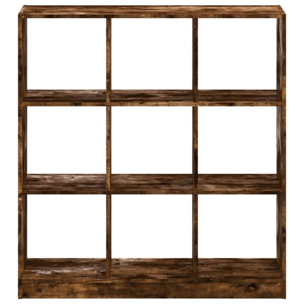 Boekenkast 102X32X Bewerkt Hout Kleurig Gerookt Eiken - Afbeelding 4