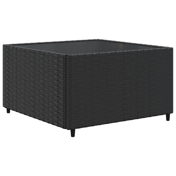 6-Delige Loungeset Met Kussens Poly Rattan - Afbeelding 5