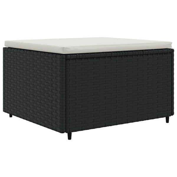 7-Delige Loungeset Met Kussens Poly Rattan - Afbeelding 5