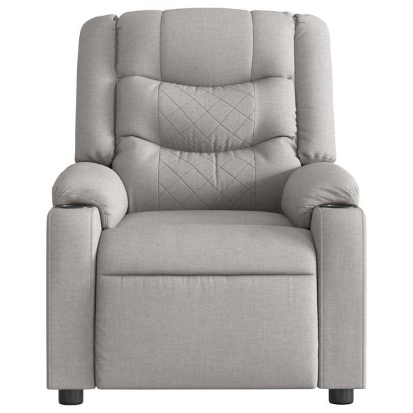 Fauteuil Stof Wolk Grijs Wolkengrijs - Afbeelding 4