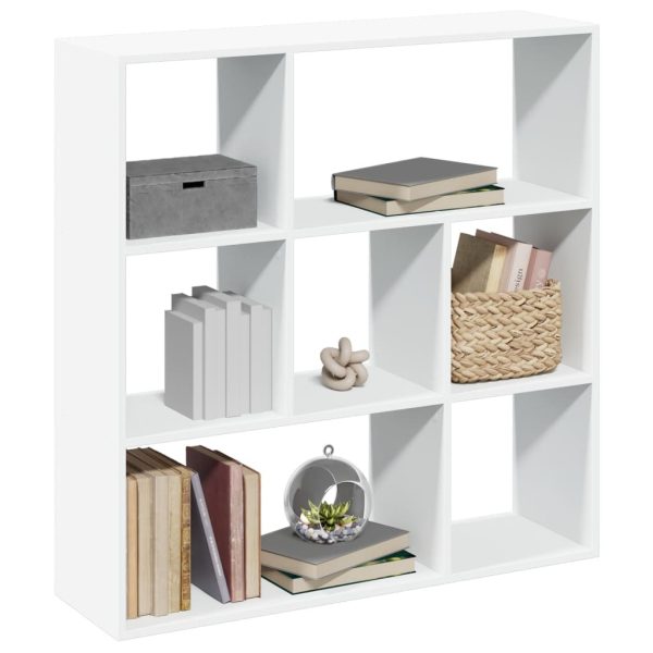 Boekenkast 102X29X Bewerkt Hout Wit - Afbeelding 14