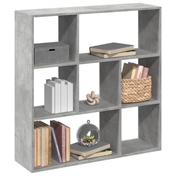 Boekenkast 102X29X Bewerkt Hout Betongrijs - Afbeelding 14