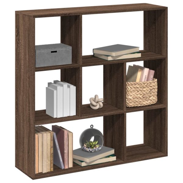 Boekenkast 102X29X Bewerkt Hout Bruin Eikenkleur - Afbeelding 14