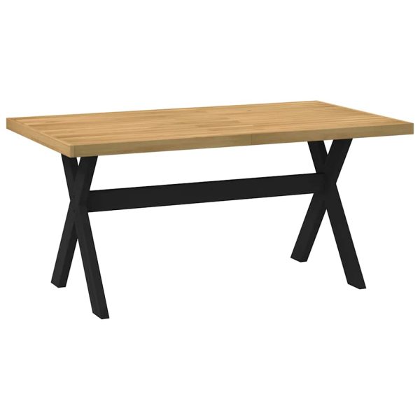 Eettafel Noain U-Vormige Poten 180X90X75 Cm Massief Grenenhout - Afbeelding 14