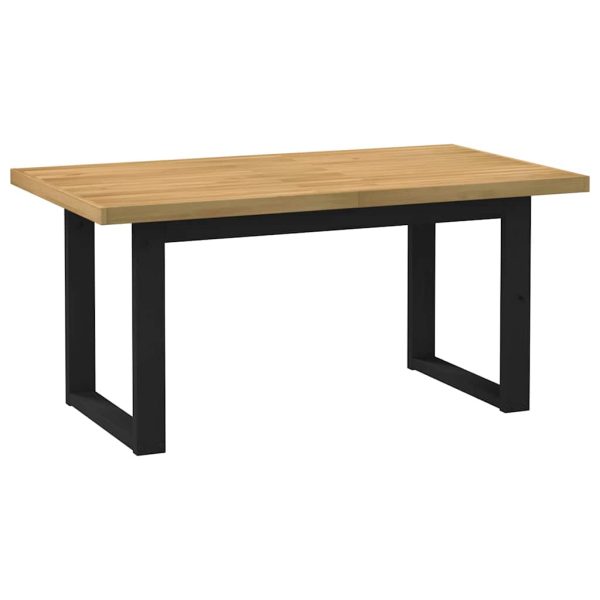 Eettafel Noain U-Vormige Poten 180X90X75 Cm Massief Grenenhout - Afbeelding 13