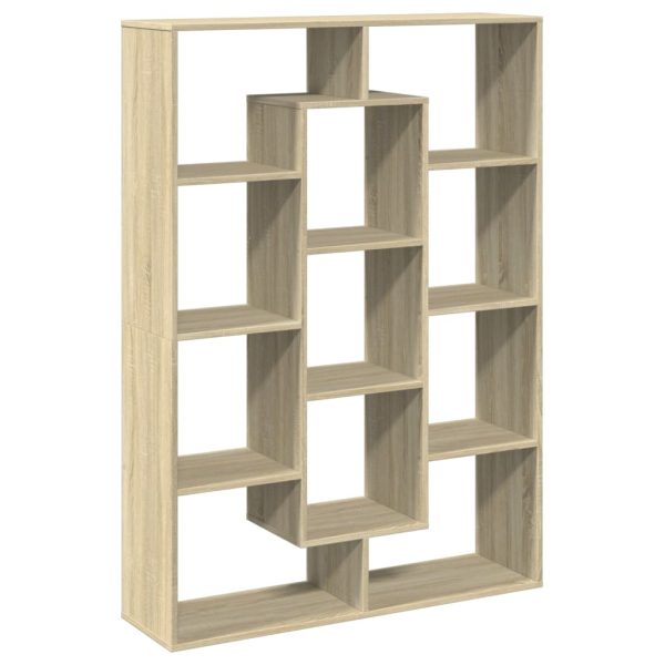 Boekenkast 102X29X Bewerkt Hout Kleurig Sonoma Eiken - Afbeelding 2