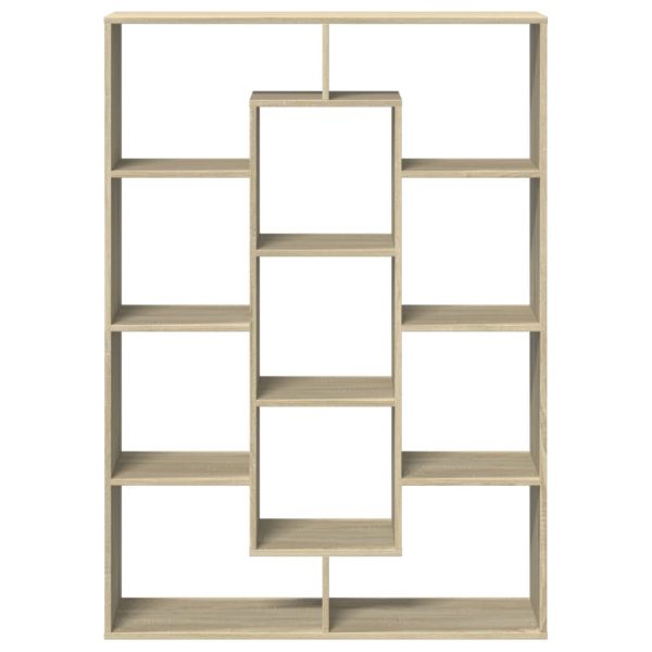 Boekenkast 102X29X Bewerkt Hout Kleurig Sonoma Eiken - Afbeelding 5