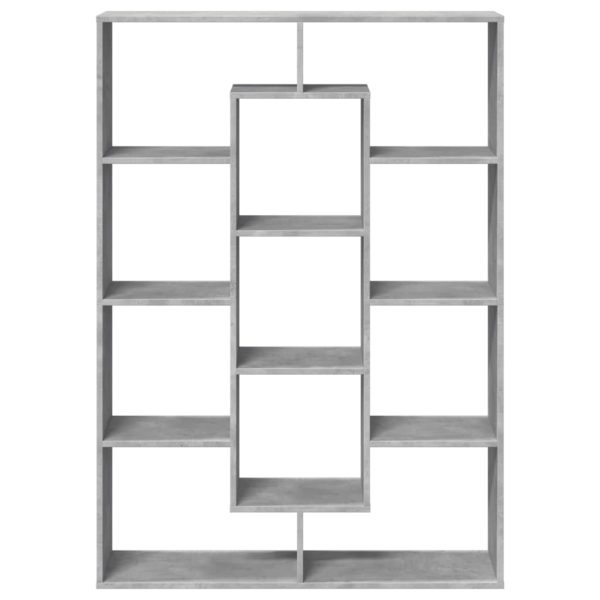 Boekenkast 102X29X Bewerkt Hout Betongrijs - Afbeelding 5