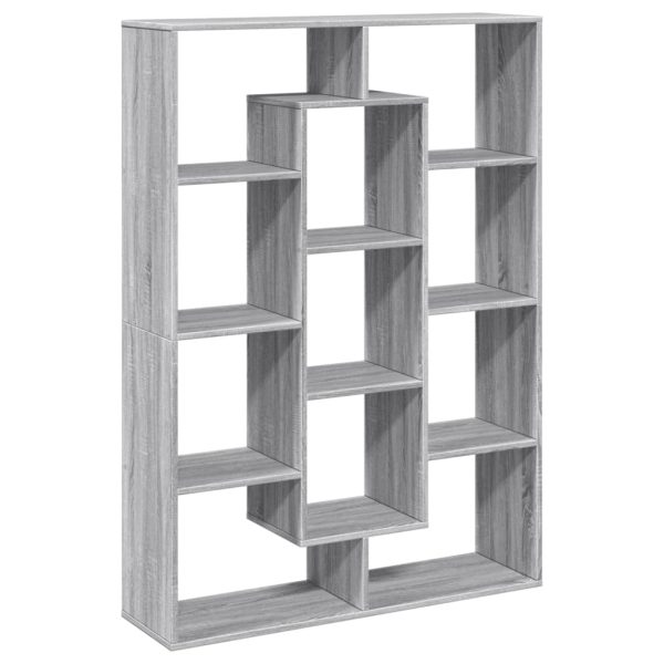 Boekenkast 102X29X Bewerkt Hout Eikenkleurig Grijs Sonoma - Afbeelding 2