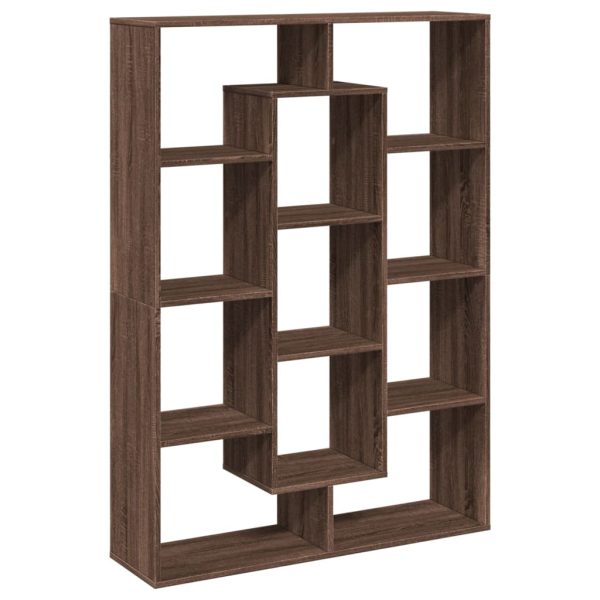 Boekenkast 102X29X Bewerkt Hout Bruin Eikenkleur - Afbeelding 7