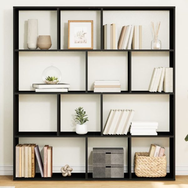 Boekenkast 102X29X Bewerkt Hout Zwart - Afbeelding 13